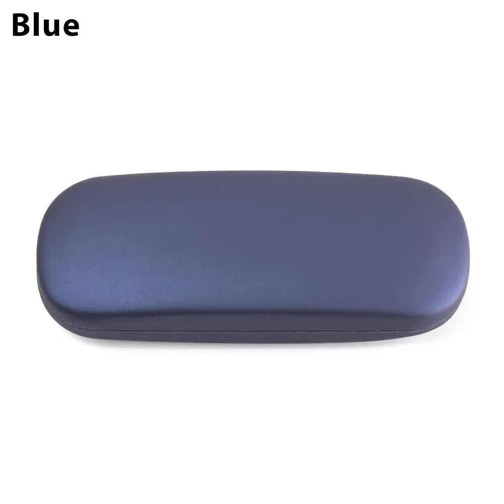 PU Pearlescent Glasses Case - Hard Protective Eyewear Box for Men & Women Myopia, Reading Glasses & Sunglasses