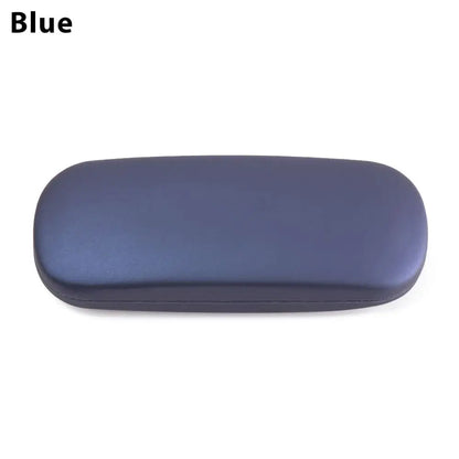 PU Pearlescent Glasses Case - Hard Protective Eyewear Box for Men & Women Myopia, Reading Glasses & Sunglasses