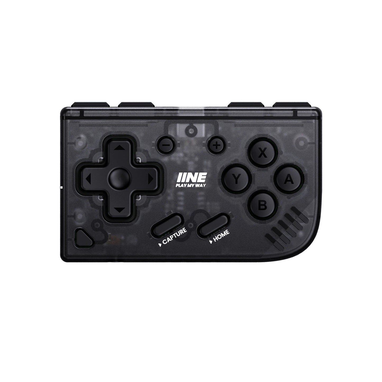 IINE Mini Retro Ananke Controller – Turbo Function, Interchangeable Joystick & D-Pad, Multi-Platform Support, ZL & ZR Buttons