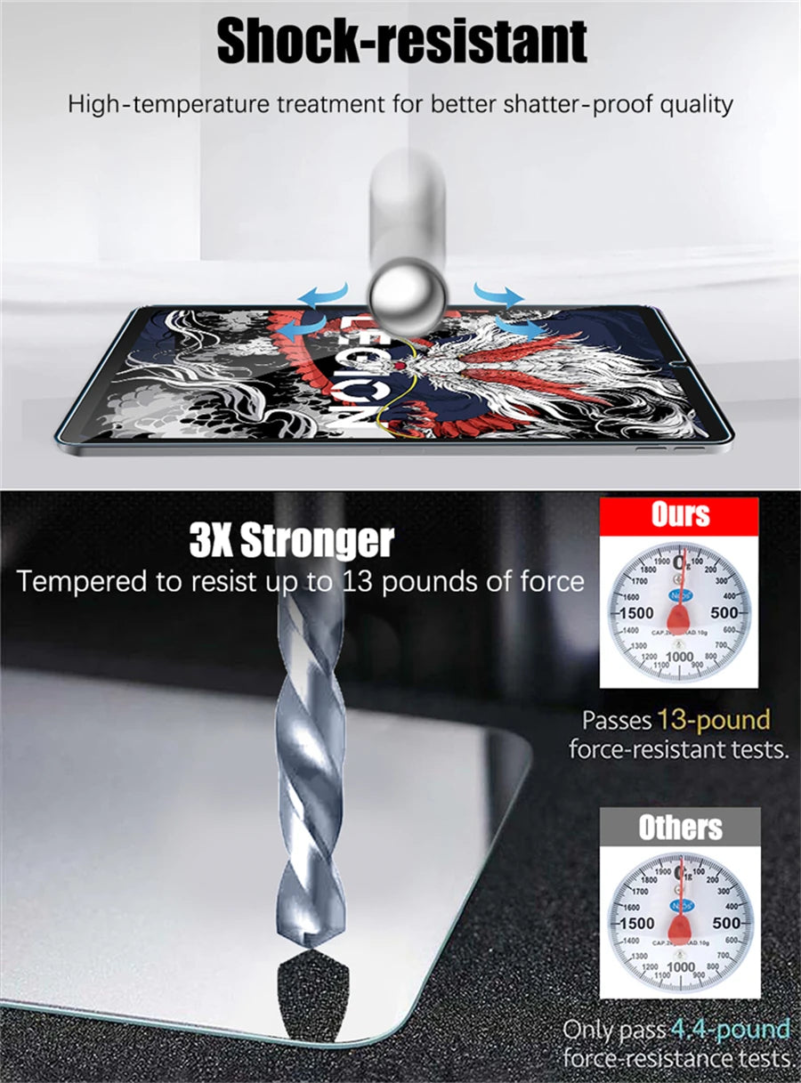 2PCS Tempered Glass Screen Protector for Lenovo Legion Y700 2025/2023 8.8" – Fits 3rd & 2nd Gen Tablets