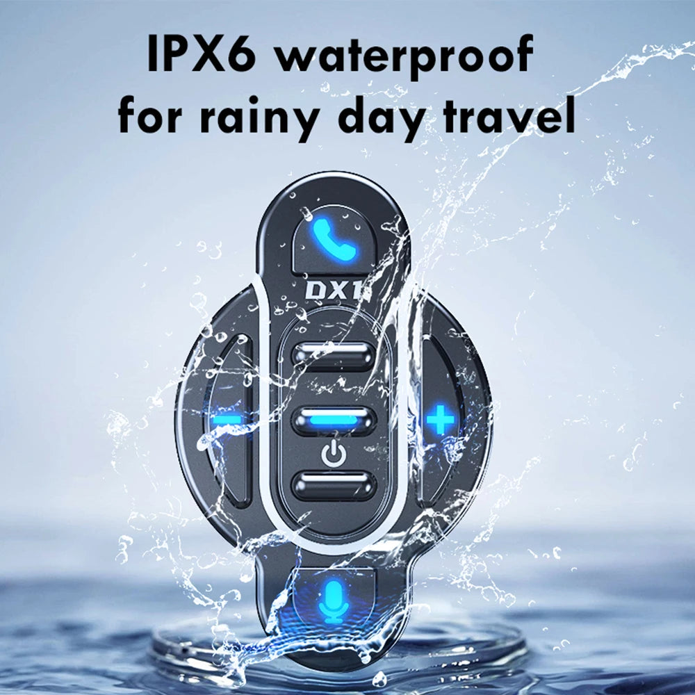 Universal Smart Bluetooth 5.4 Remote Control – Waterproof Wireless Media Controller for Helmet Earphone, Motorcycle & Bike Handlebar