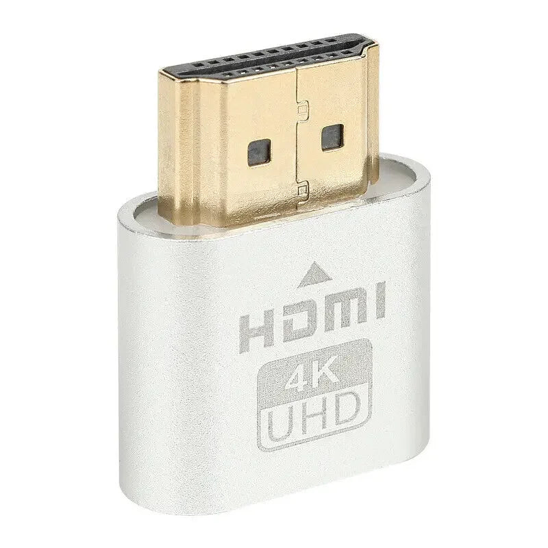 4K HDMI Virtual Display Adapter — High-Resolution Wireless Streaming Emulator & Dummy Plug