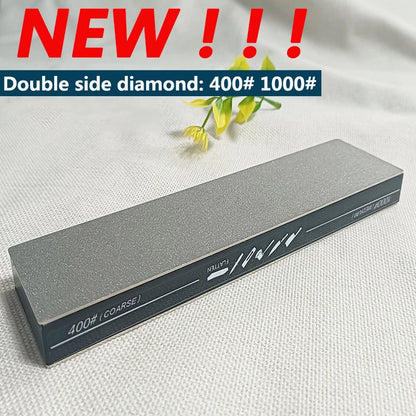 Professional Double-Sided Whetstone Knife Sharpener – Kitchen Sharpening Stone 240/600/1000/3000 Grit