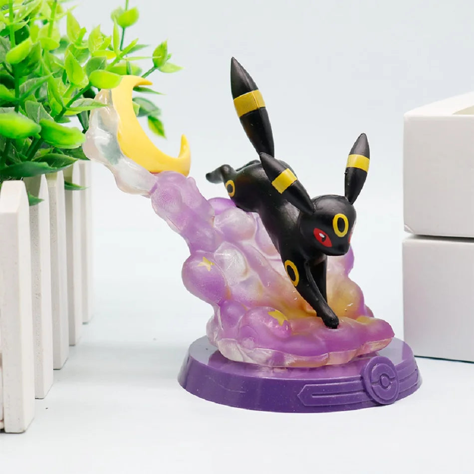 Pokémon Pikachu and Eevee Blind Box Figures - 8-Style Anime Collectible Action Dolls and Desktop Decorations for Birthday Gifts