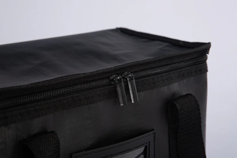 Insulated Thermal Cooler Bag — Large Drink & Food Storage Bag with Zipper, Chilled Lunch Box for Picnic & Meal Storage