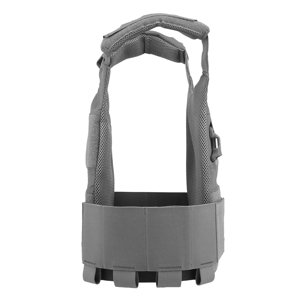 FCPC Tactical Vest Ferro – Lightweight Folding Airsoft Plate Carrier with Breathable Design, Portable Hunting Mag Pouch & Army Equipment