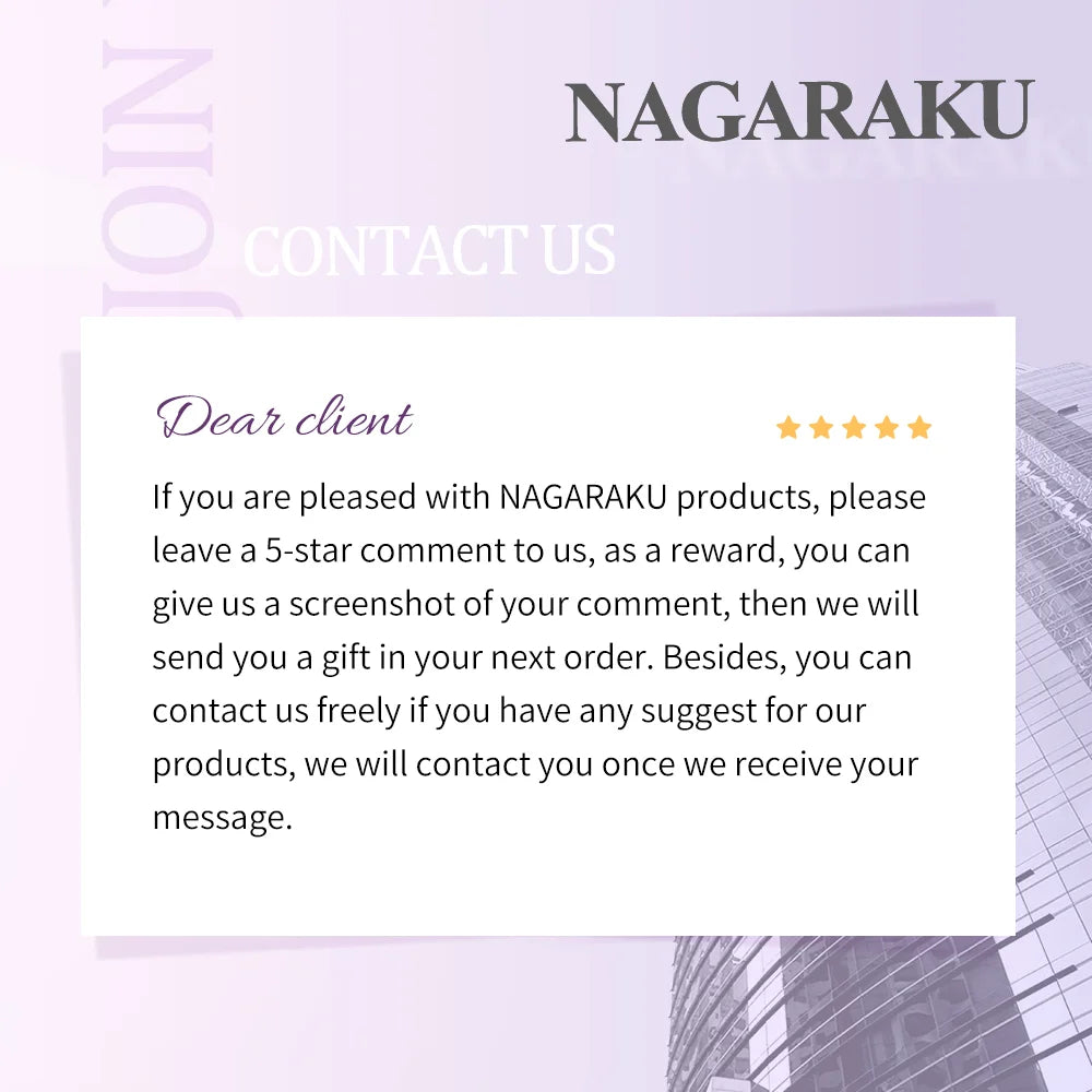 NAGARAKU Synthetic Mink Eyelash Extensions — 16 Lines, Mixed 7-15mm N/M/L/LB/LC/LD Curl High-Quality Individual Lashes
