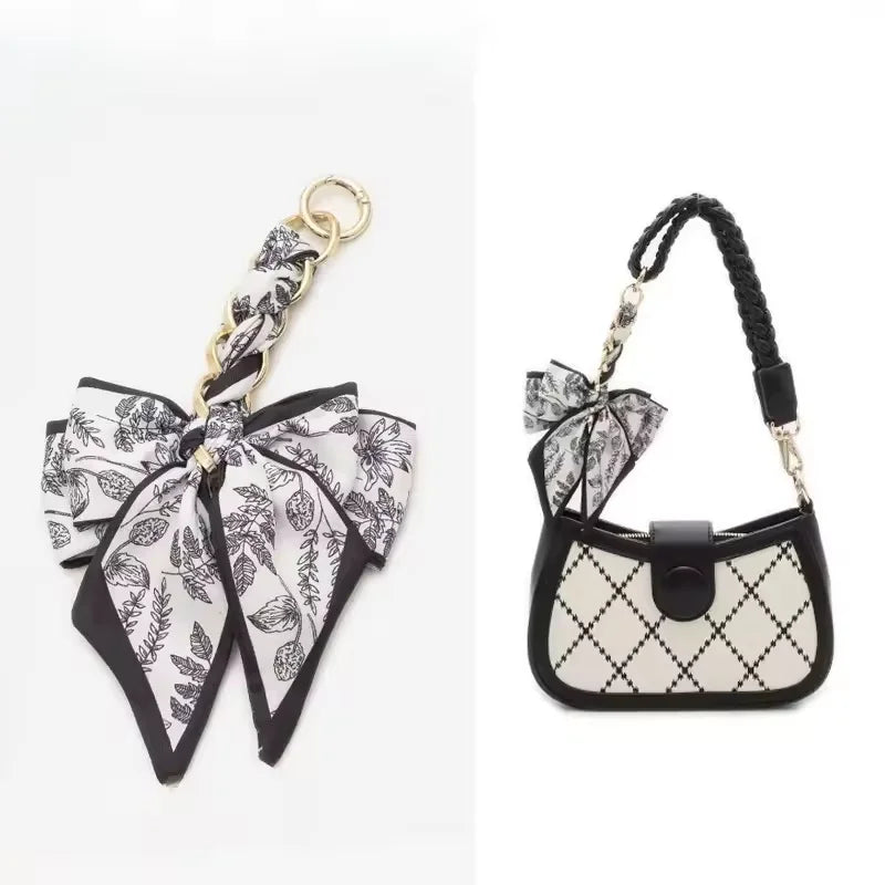 Bag Extension Chain Strap — Adjustable Bow Bag Hanging Chain for DIY Shoulder & Armpit Bags