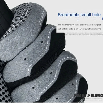 PGM Professional Golf Gloves – Breathable Microfiber, Non-Slip, Perfect for Club Swing & Putting Training
