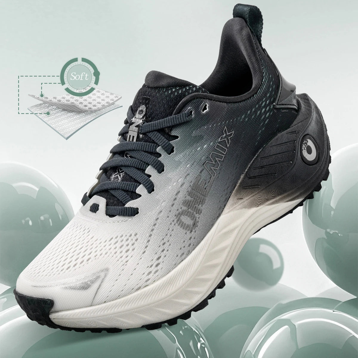ONEMIX Casual Running Shoes - Lightweight Breathable Sports Shoes for Men & Women
