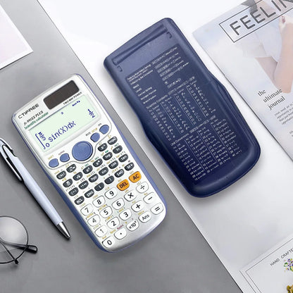FX-991ES PLUS Scientific Calculator – 417 Functions Original Model for High School & University Students, Coin Battery Office Calculator