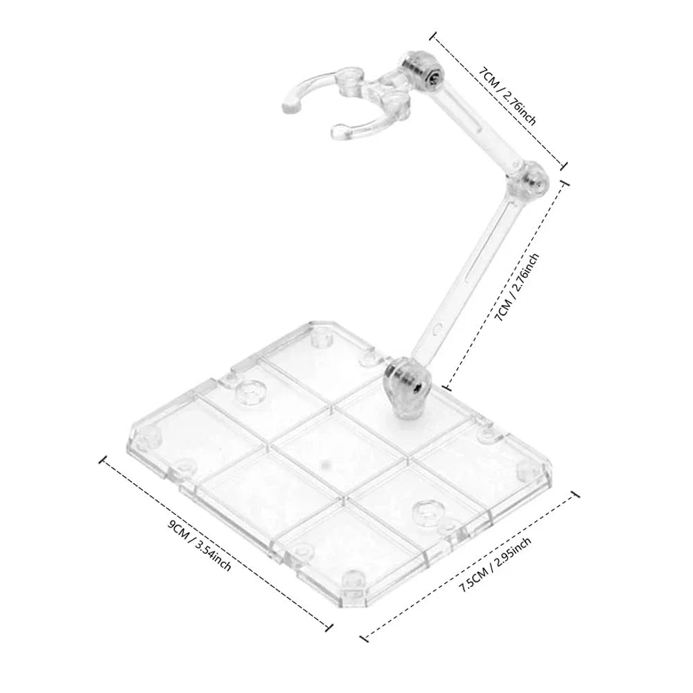 3/5/10PCS Action Figure Display Base – Doll Model Stand for HG, RG, SD, SHF Gundam 1/144 Toys