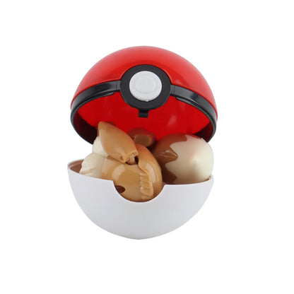 Pokemon Action Figures Set – Pikachu, Gengar, Dragonite, Snorlax & Pokeball Toys