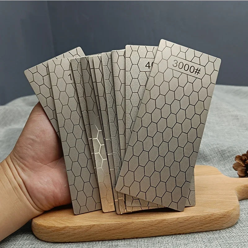 Diamond Sharpening Stone Bar | Knife Sharpener Whetstone for Grinding & Honing | No Base