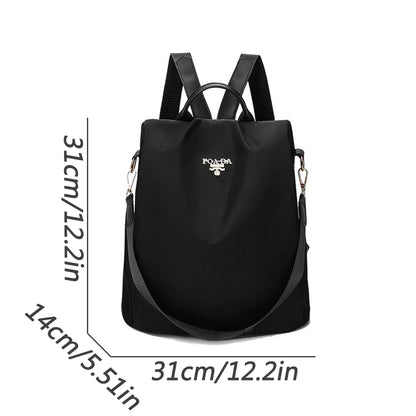 Multi-Functional Backpack for Women - Simple, Versatile, Dual-Use Waterproof and Anti-Theft Bag