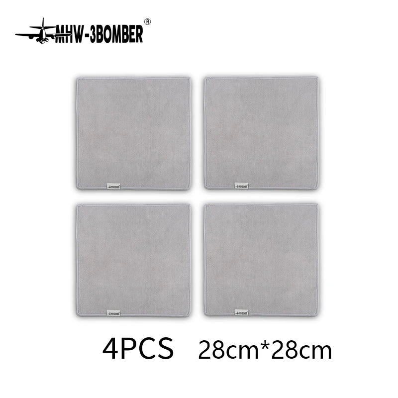 MHW-3BOMBER Barista Coffee Towels – Professional Square Cleaning Cloths for Espresso Machines & Kitchen Use