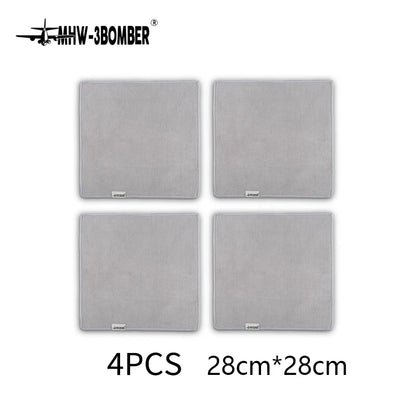 MHW-3BOMBER Barista Coffee Towels – Professional Square Cleaning Cloths for Espresso Machines & Kitchen Use