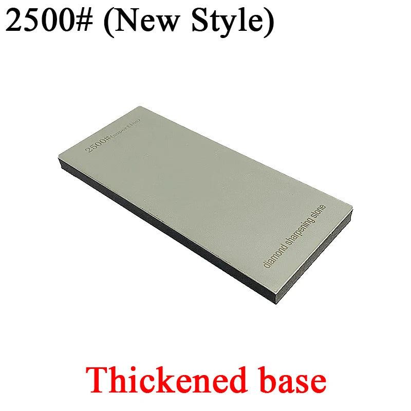 Thickened Non-Slip Diamond Knife Sharpener – 15° Kitchen Whetstone & Leather Polishing System