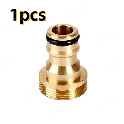 Universal Brass Faucet Adapter - Kitchen Tap Connector for Garden Hose, Watering & Basin Accessories