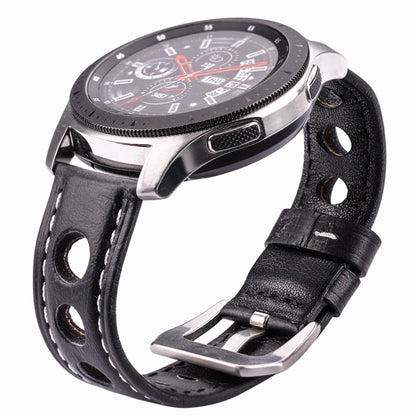 Vintage Genuine Cowhide Leather Watch Strap – 20mm 22mm 24mm Watchband with Pin Buckle for Men & Women