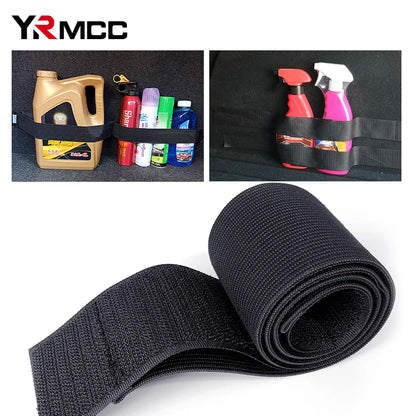 50cm Car Trunk Organizer Strap – Magic Tape Fixed Belt for Auto Tool & Fire Extinguisher Storage