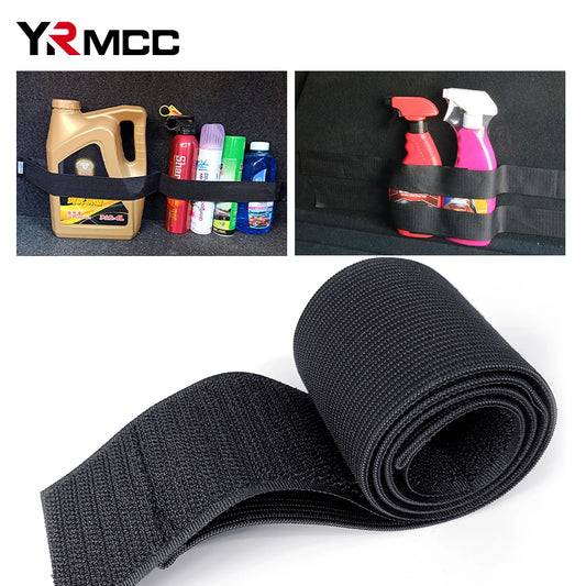 50cm Car Trunk Organizer Strap – Magic Tape Fixed Belt for Auto Tool & Fire Extinguisher Storage