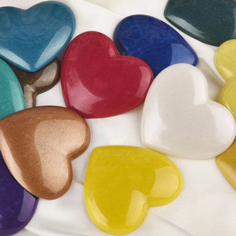 6 Color Pearl Powder Pigment Set for DIY Epoxy Resin, Pearlescent Colorant Dye for Jewelry Making and Mold Accessories