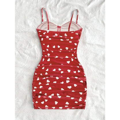 French Floral Backless Slip Dress – Sexy Summer Mini Dress for Women, Beach & Vacation Style
