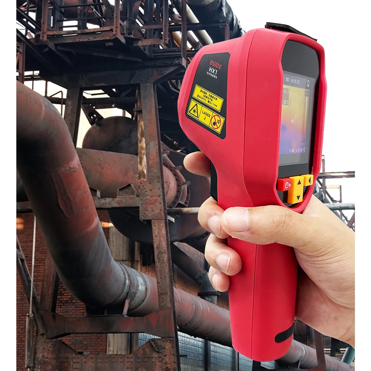 New Style Thermal Imaging Camera – 240x240 Infrared Temperature Meter for PCB Repair & Industrial Pipeline Detection