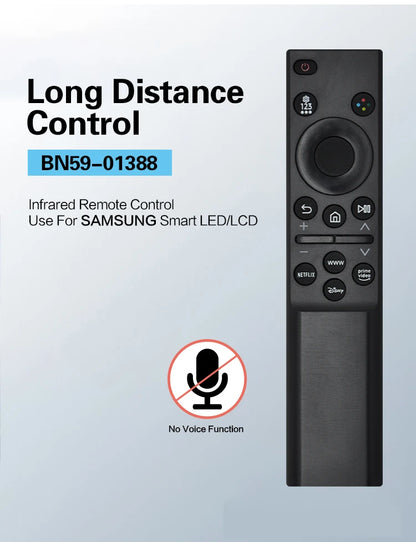 BN59-01388 Universal Smart TV Remote for Samsung LED LCD, Compatible with All Smart TVs, Netflix & Prime Video Buttons