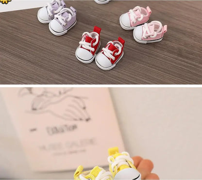 LABUBU 17cm Cotton Doll Shoes - Casual Sports Footwear for Dolls & Accessories