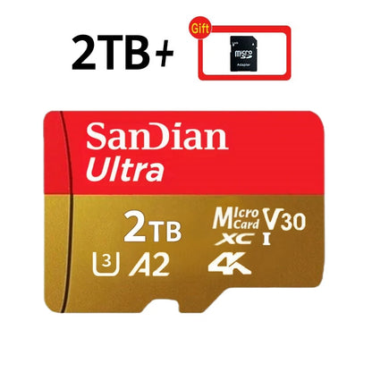 SanDian High-Speed SD & Micro SD Card – 256GB, 512GB, 1TB, 2TB Memory for Phone, Drone & Devices
