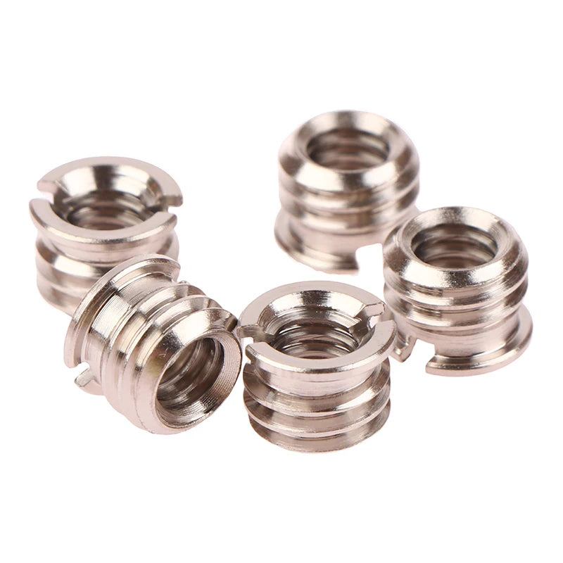 5Pcs Camera Screw Adapter Set - 1/4 to 3/8 Inch Conversion Screws for Tripod Mount Quick Release Camera Accessories