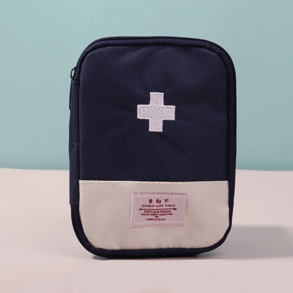 Portable Medicine Bag – Cute First Aid Kit Organizer, Medical Emergency Kit for Travel, Outdoor & Household Pill Storage