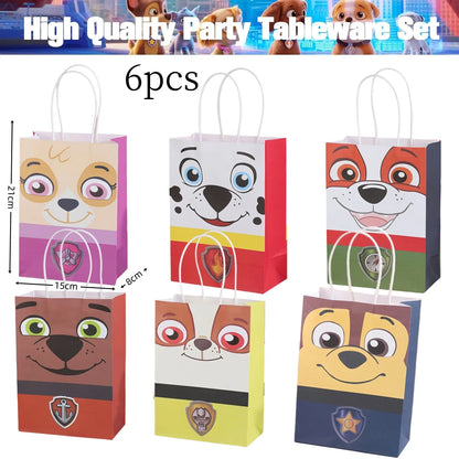 PAW Patrol Birthday Party Supplies Set – Tablecloth, Plates, Cups & Balloons Kids Party Decor for Birthday, Baby Shower & Favors