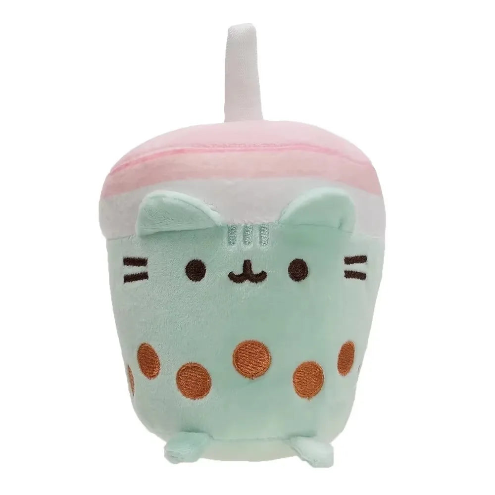 Kawaii Angel Cat Plush Toy - Cute Donut, Unicorn, Potato Chip, Ice Cream, and Pizza Stuffed Animal Doll for Children’s Gifts