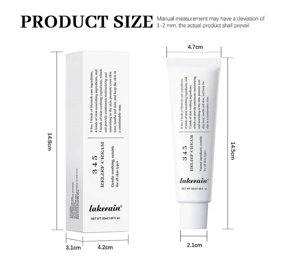 345 Relief Cream — Anti-Aging, Brightening & Acne Scar Repair Skincare