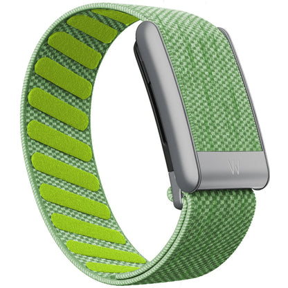 Whoop 5.0 Compatible Nylon Wristband - Black, Silver & Gold Woven Elastic Sports Replacement Strap