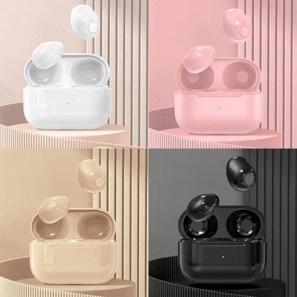 Invisible Mini Bluetooth Earphones V5.2 – TWS In-Ear Wireless Earbuds with Noise Reduction & Mic for Sleep