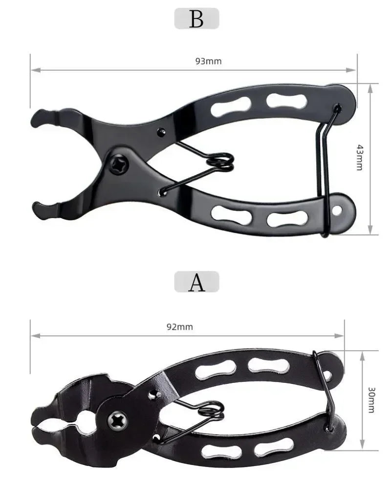 Mini Bike Chain Quick Link Pliers – Repair Tool for Quick Removal & Installation