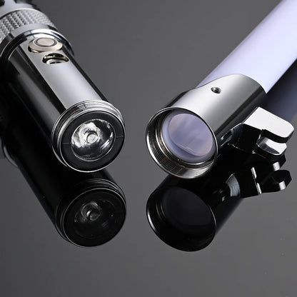 RGB Metal Lightsaber Laser Sword Toy — Rechargeable RGB Light Saber & K-Pop Lightstick