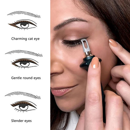 Silicone Eyeliner Brush - No-Skip, Easy Applicator for Beginners - Durable Makeup Tool for Perfect Eyes