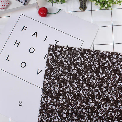 Printed Cotton Fabric Squares 25×25cm — Sewing, Quilting, Patchwork & DIY Handmade Craft Material