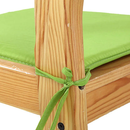 Candy Color Non-Slip Chair Cushion – Soft Seat Pad with Back Support, Fixed Cushion for Home Décor