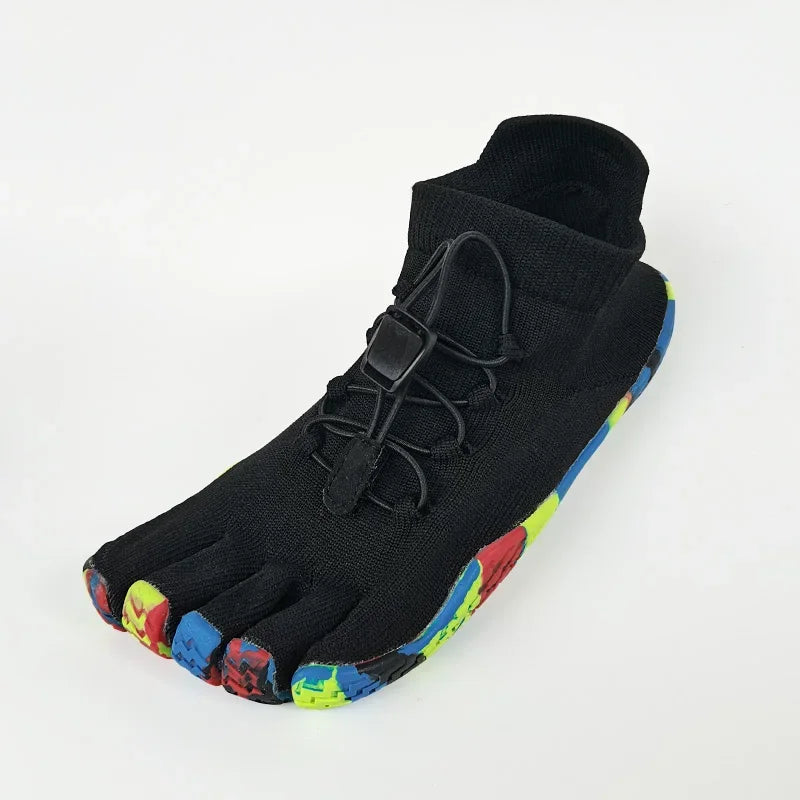Unisex Five-Finger Split-Toe Water Shoes - Quick-Dry Mesh Sneakers for Canyoning, Climbing & Outdoor Activities