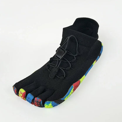 Unisex Five-Finger Split-Toe Water Shoes - Quick-Dry Mesh Sneakers for Canyoning, Climbing & Outdoor Activities
