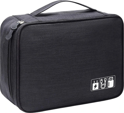 Portable Digital Storage Bag – Waterproof USB Cable Organizer Pouch for Electronics & Accessories