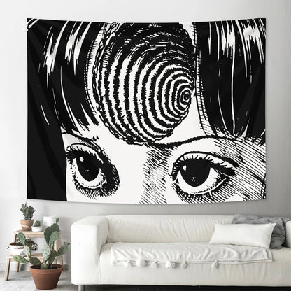 Human Body Cave Art Tapestry - Personalized College Dorm Wall Hanging Decoration for Unique Room Decor