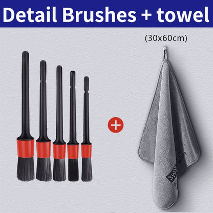 High-End Microfiber Car Wash Towel – Auto Cleaning, Drying & Detailing Cloth with Hemmed Edges for Car Care