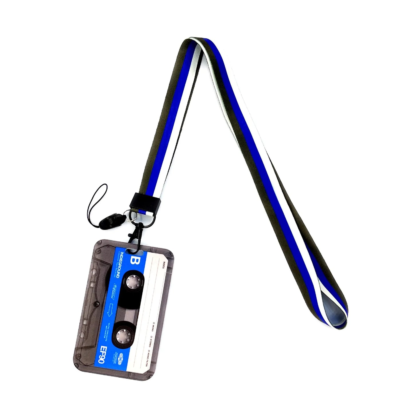 Gamer ID Card Holder Lanyard — Cool Credential Neck Strap & Badge Keychain for Men & Women